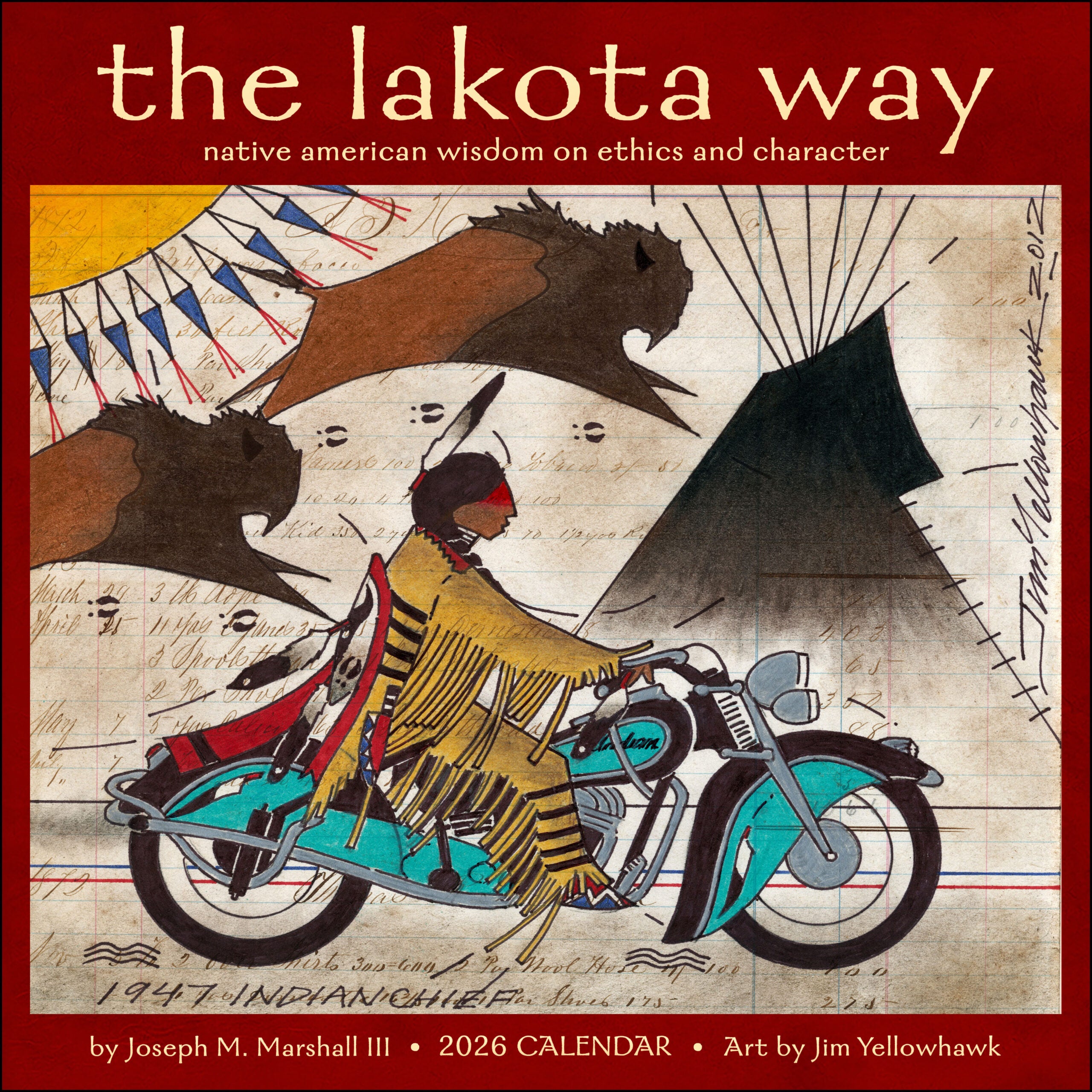 The Lakota Way 2026 Wall Calendar