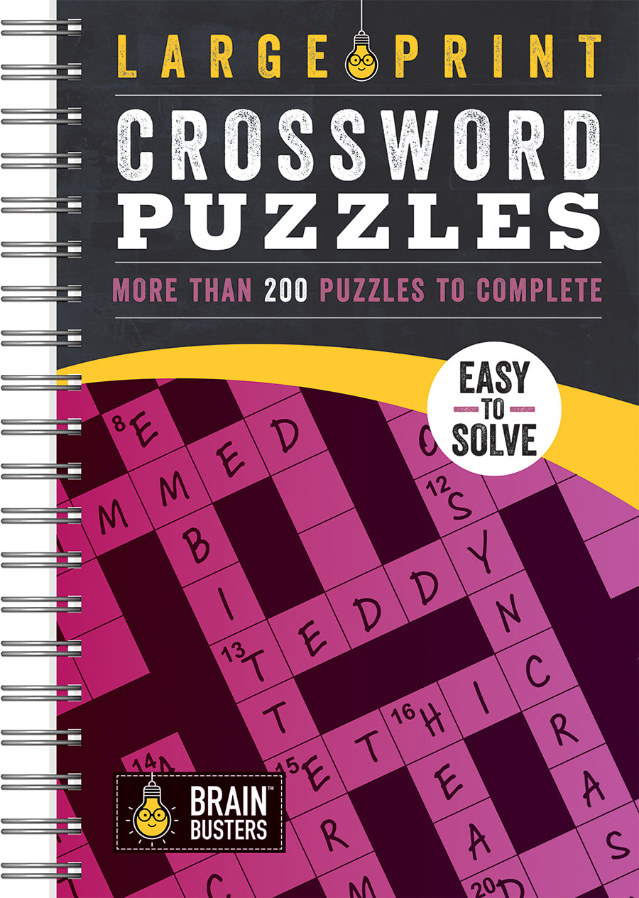 Large Print Crossword Puzzles Easy To Solve