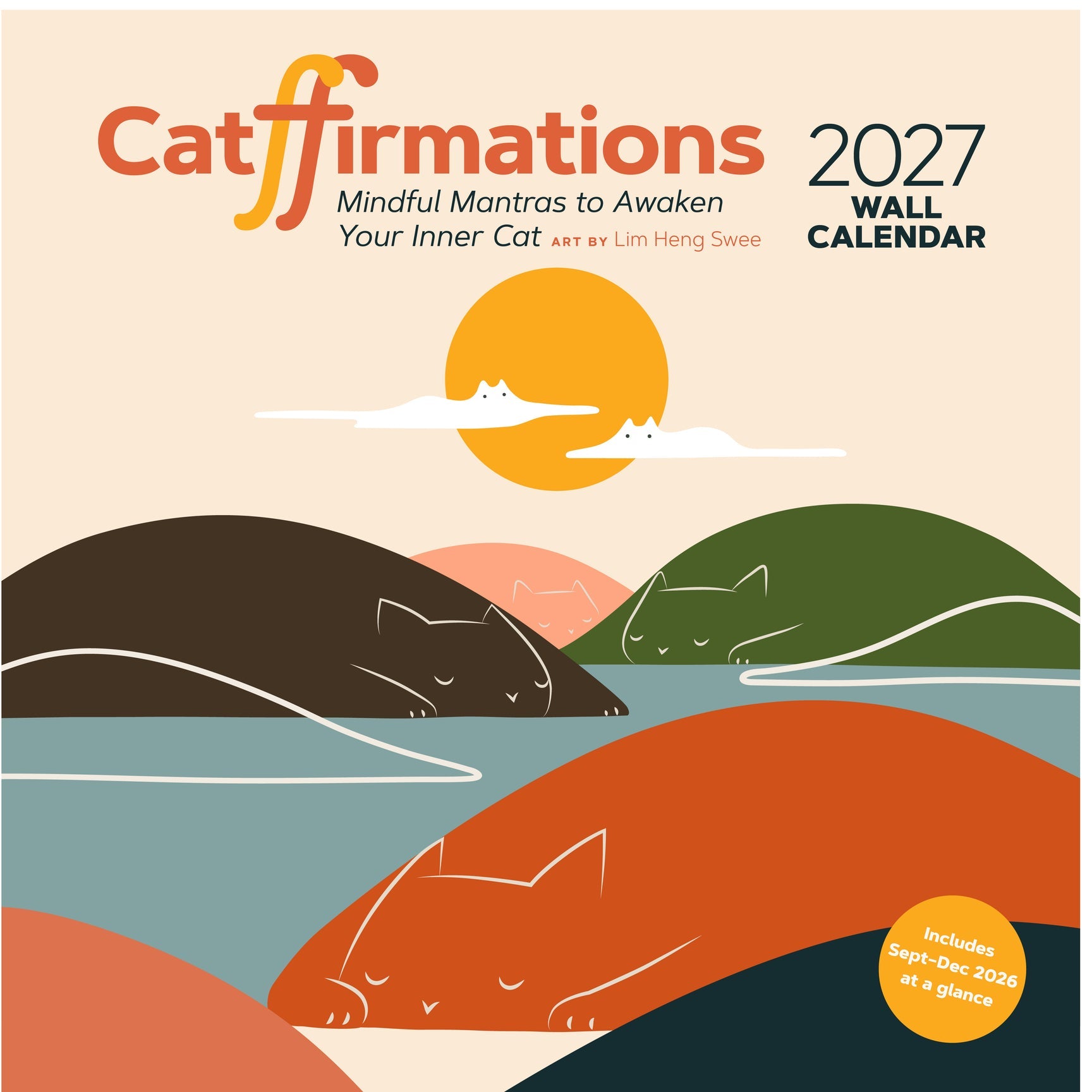 CRN Catffirmations 2027 Wall Calendar