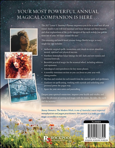 AMC 2027 Lunar and Seasonal Planner Calendar – Northern Hemisphere