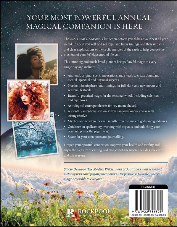 AMC 2027 Lunar and Seasonal Planner Calendar – Northern Hemisphere