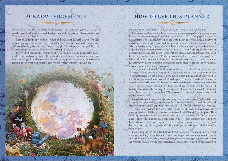 AMC 2027 Lunar and Seasonal Planner Calendar – Northern Hemisphere