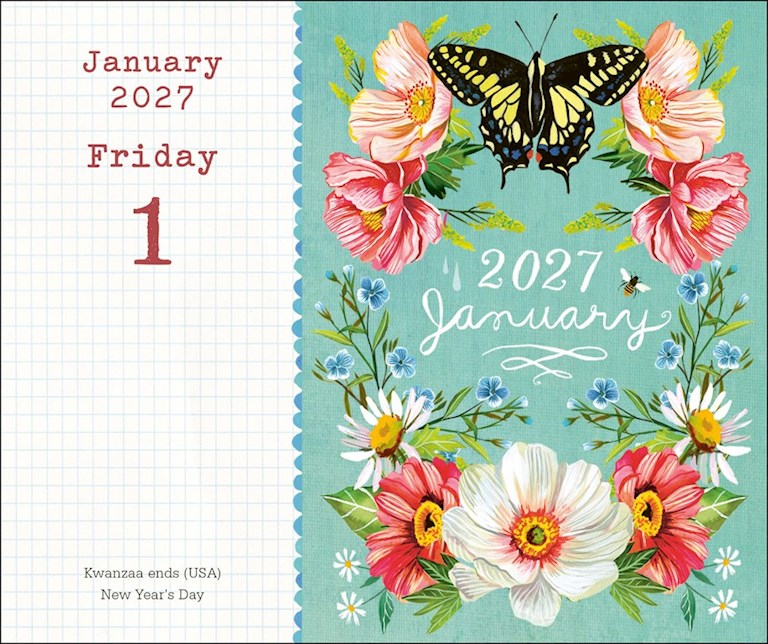 AL Katie Daisy 2027 Day-to-Day Calendar