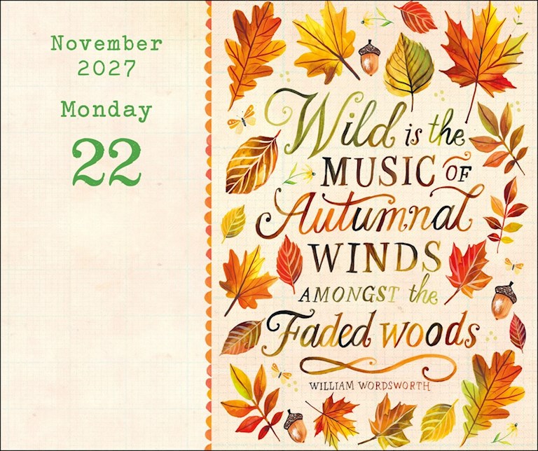 AL Katie Daisy 2027 Day-to-Day Calendar