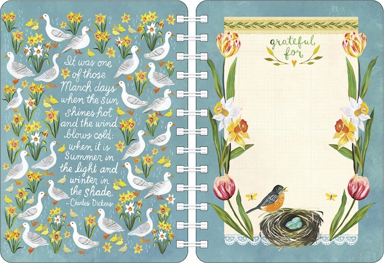 AL Katie Daisy 2027 Weekly Planner Calendar