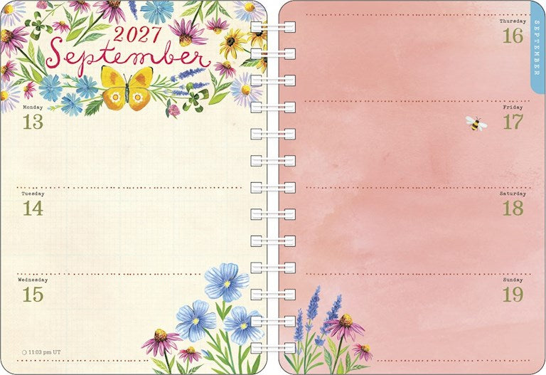 AL Katie Daisy 2027 Weekly Planner Calendar