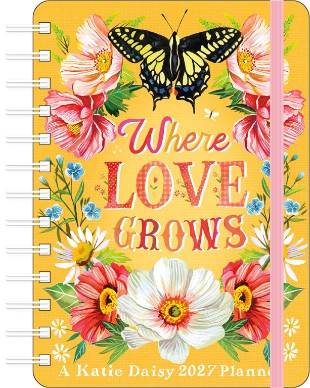 AL Katie Daisy 2027 Weekly Planner Calendar