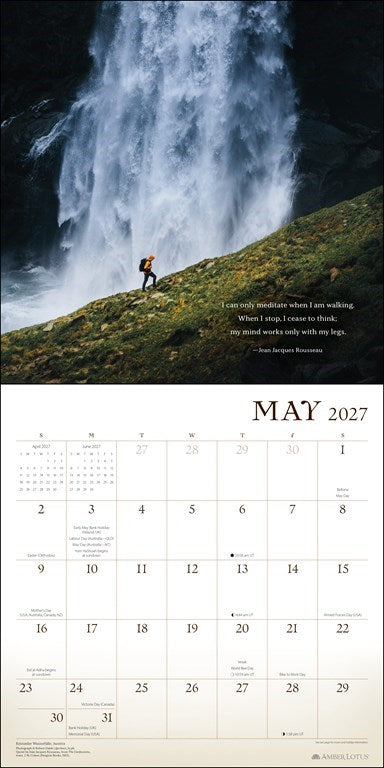 AL Wanderlust 2027 Wall Calendar