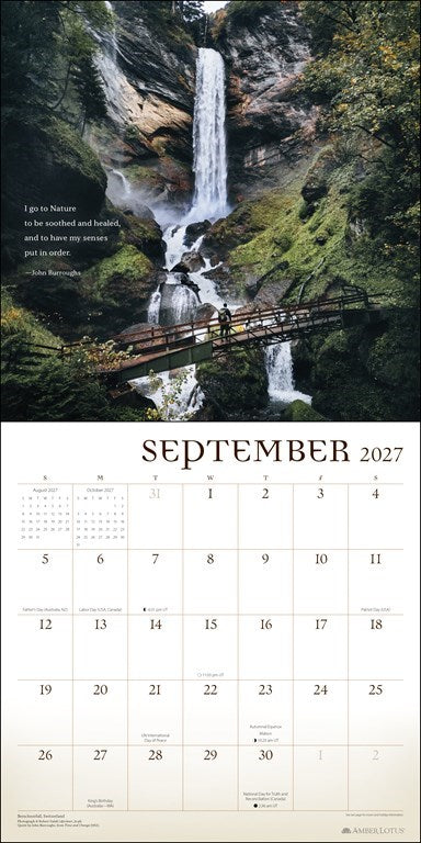 AL Wanderlust 2027 Wall Calendar