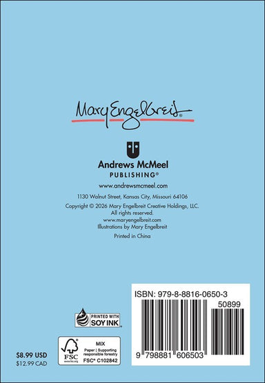 Mary Engelbreit’s Good Vibes Only 2027 Monthly Pocket Planner Calendar
