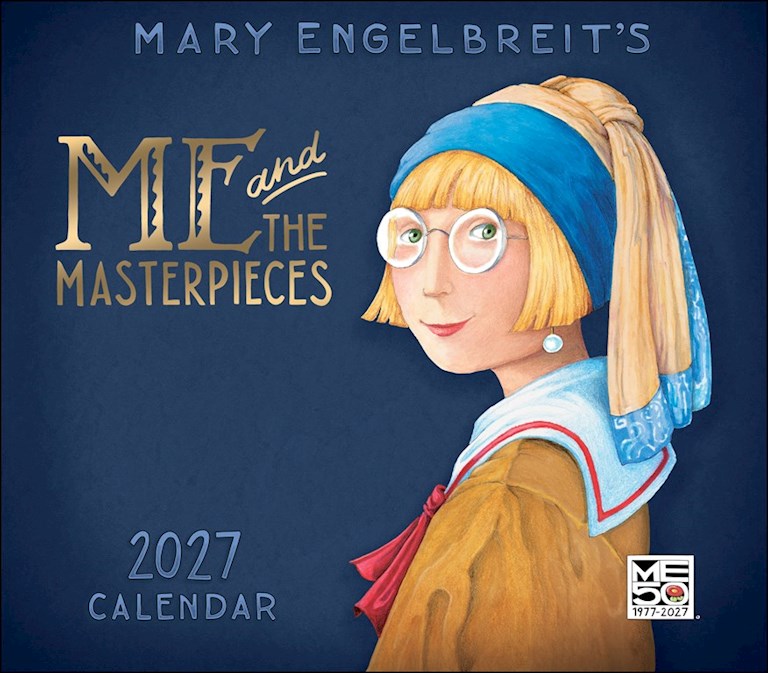 AMC Mary Engelbreit’s ME and the Masterpieces 2027 Deluxe Wall Calendar