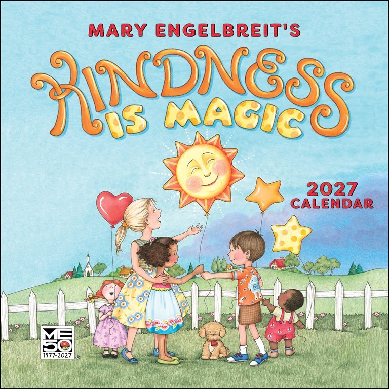 Mary Engelbreit’s Kindness is Magic 2027 Mini Wall Calendar
