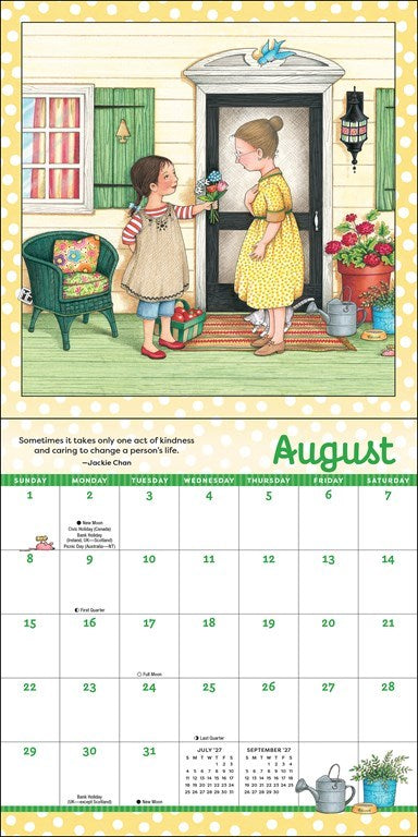 Mary Engelbreit’s Kindness is Magic 2027 Mini Wall Calendar