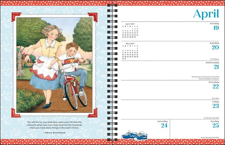 AMC Mary Engelbreit’s A Moment Here, A Memory There 2027 Monthly/Weekly Planner