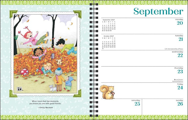 AMC Mary Engelbreit’s A Moment Here, A Memory There 2027 Monthly/Weekly Planner