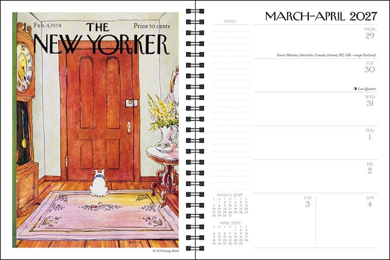 AMC The New Yorker Magazine 2027 Monthly/Weekly Planner Calendar