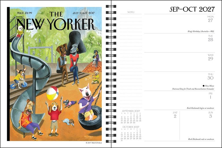 AMC The New Yorker Magazine 2027 Monthly/Weekly Planner Calendar