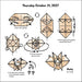 Easy Origami Fold-a-Day 2027 Calendar