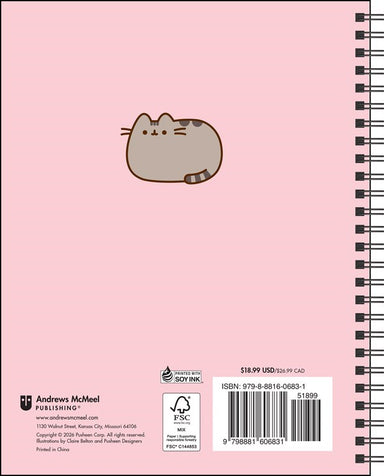 AMC Pusheen 16-Month 2026-2027 Weekly/Monthly Planner Calendar