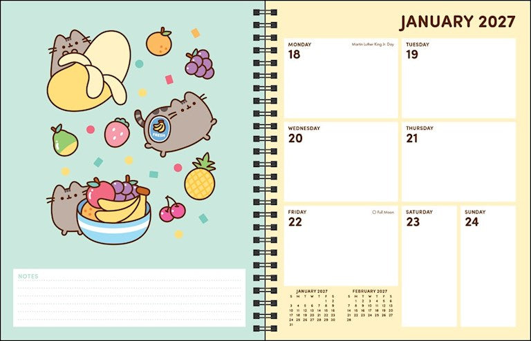AMC Pusheen 16-Month 2026-2027 Weekly/Monthly Planner Calendar