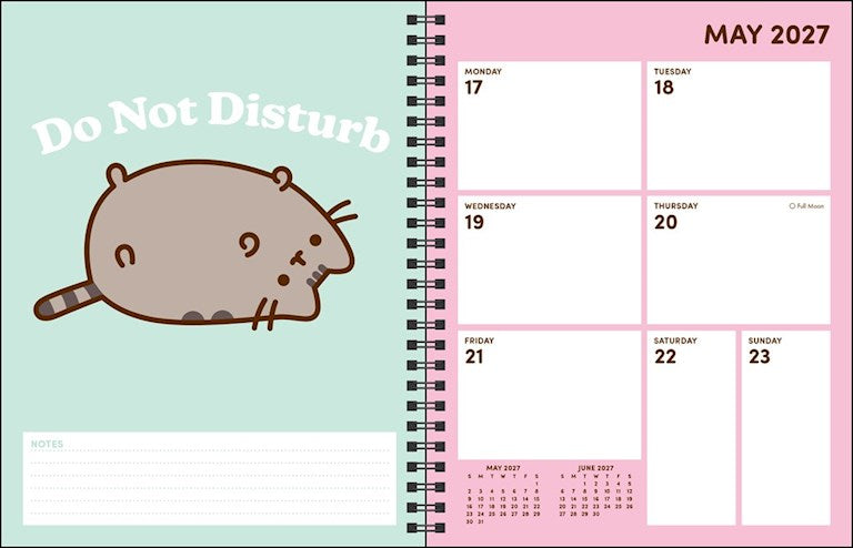 AMC Pusheen 16-Month 2026-2027 Weekly/Monthly Planner Calendar