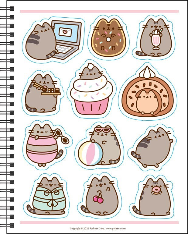 AMC Pusheen 16-Month 2026-2027 Weekly/Monthly Planner Calendar