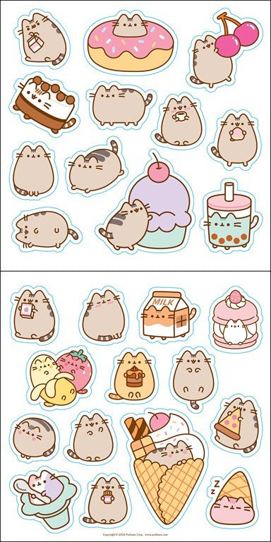Pusheen 2027 Wall Calendar with Stickers