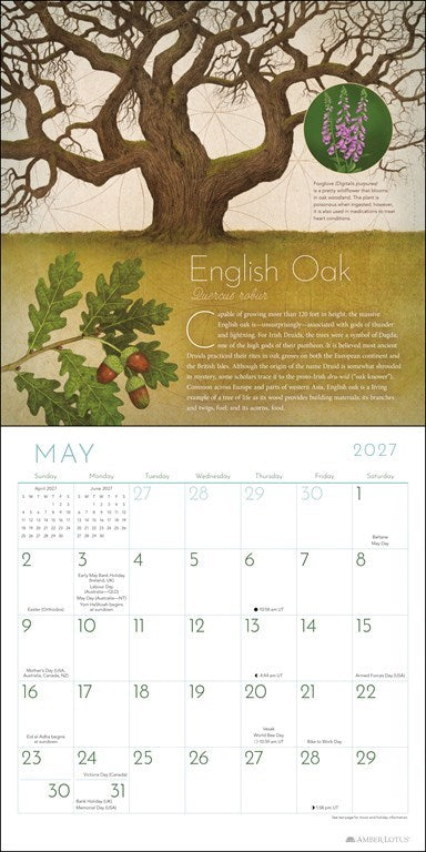 AL Trees of Life 2027 Wall Calendar