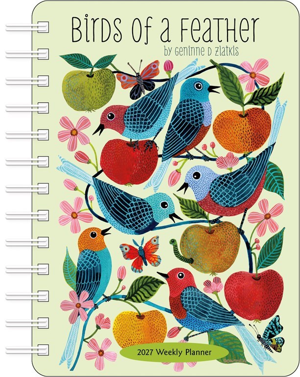 AL Birds of a Feather 2027 Weekly Planner Calendar