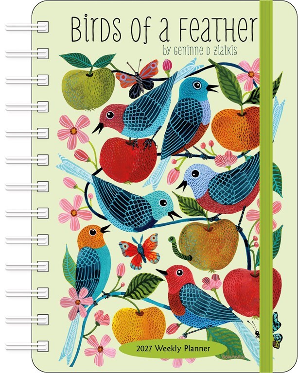 AL Birds of a Feather 2027 Weekly Planner Calendar