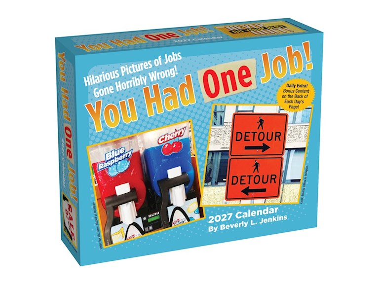 You Had One Job 2027 Page-A-Day Calendar