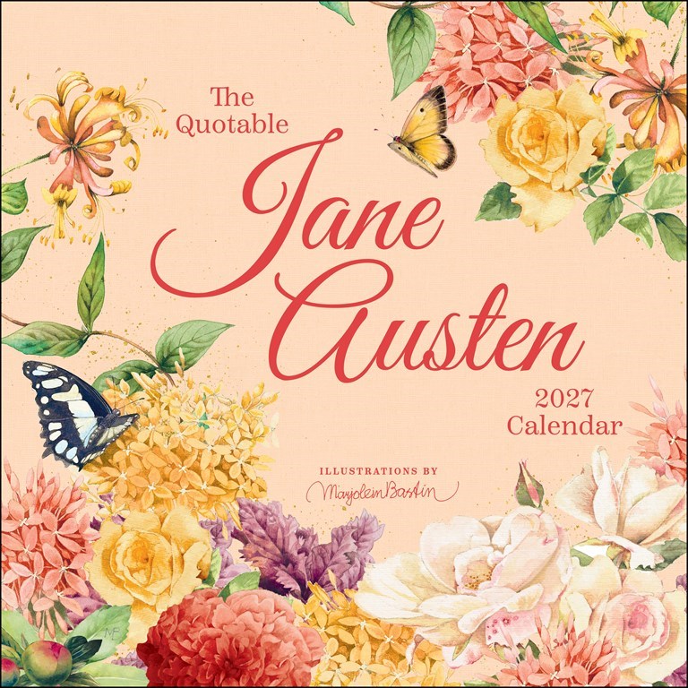 AMC The Quotable Jane Austen 2027 Wall Calendar