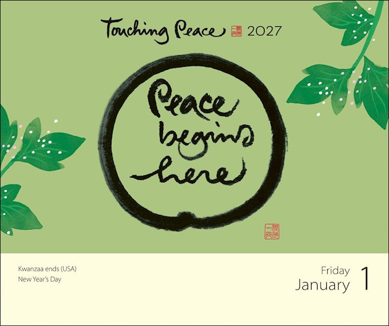 Thich Nhat Hanh Touching Peace 2027 Page-A-Day Calendar