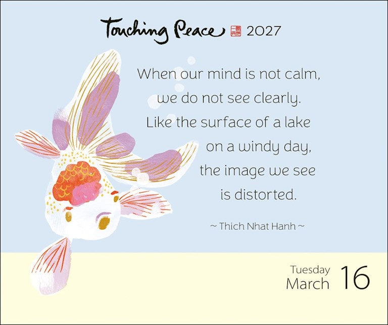 Thich Nhat Hanh Touching Peace 2027 Page-A-Day Calendar