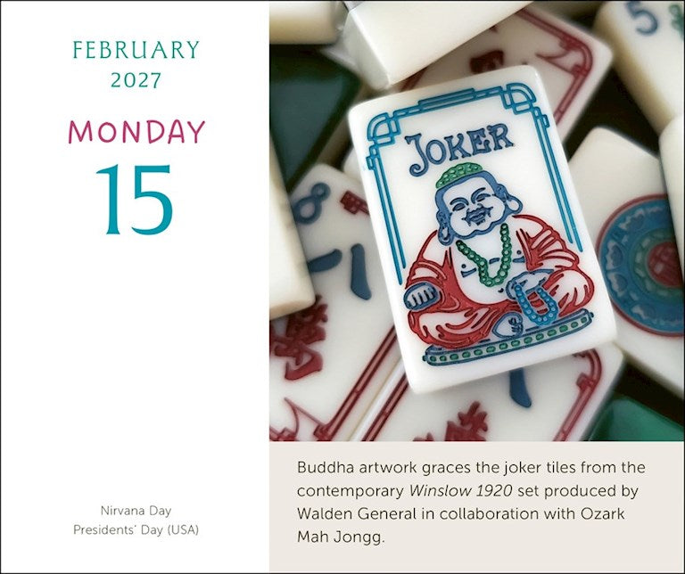 Art of Mahjong 2027 Page-A-Day Calendar