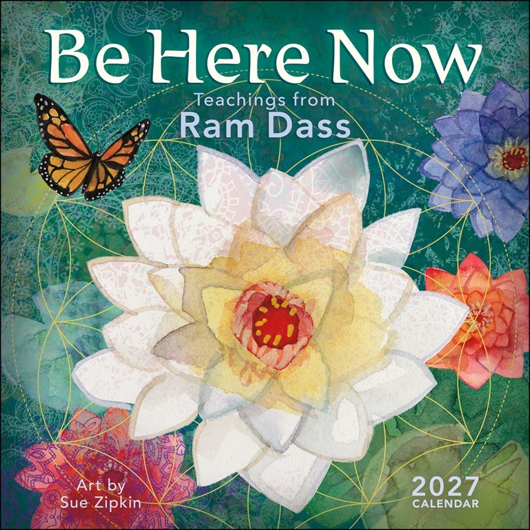 Ram Dass Be Here Now 2027 Wall Calendar