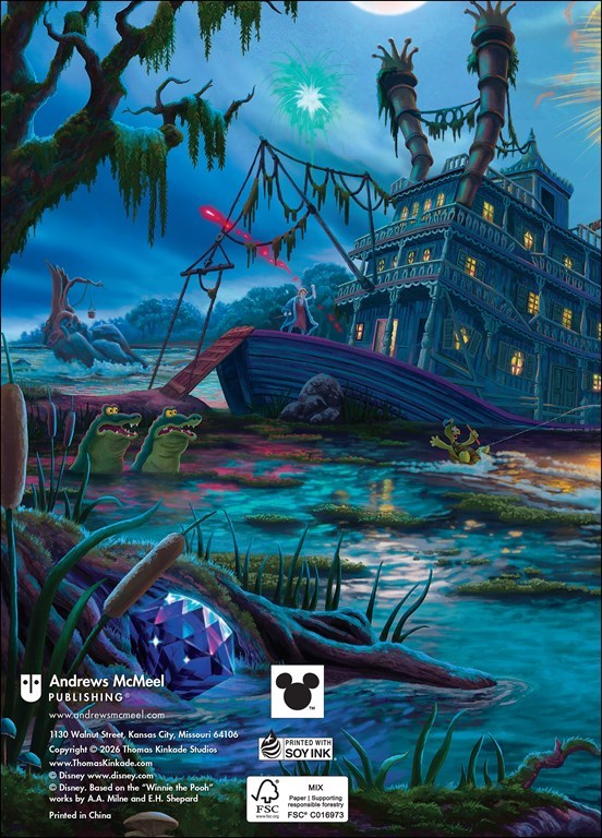 AMC Disney Dreams by Thomas Kinkade Studios 2027 Monthly/Weekly Engagement Calendar