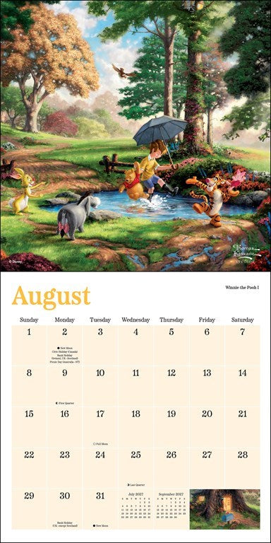 AMC Disney Dreams Collection by Thomas Kinkade Studios 2027 Mini Wall Calendar