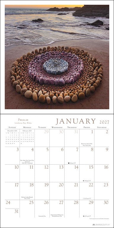 AL Sculpt the World 2027 Wall Calendar