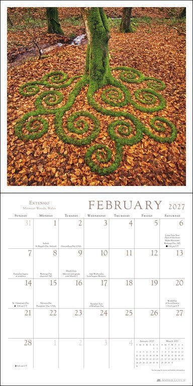 AL Sculpt the World 2027 Wall Calendar