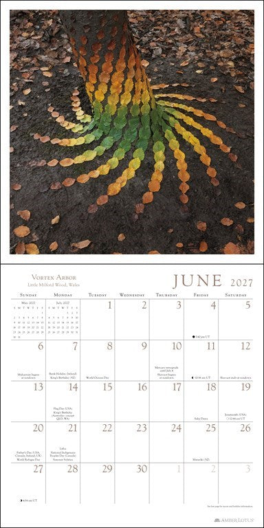AL Sculpt the World 2027 Wall Calendar