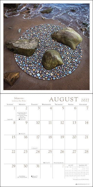 AL Sculpt the World 2027 Wall Calendar