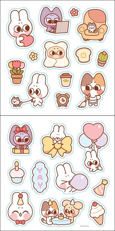 AMC Pocket Peaches 2027 Wall Calendar with Stickers