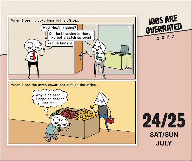 Jobs Are Overrated 2027 Page-A-Day Calendar