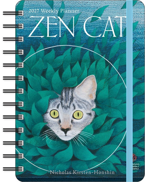 AL Zen Cat 2027 Weekly Planner Calendar