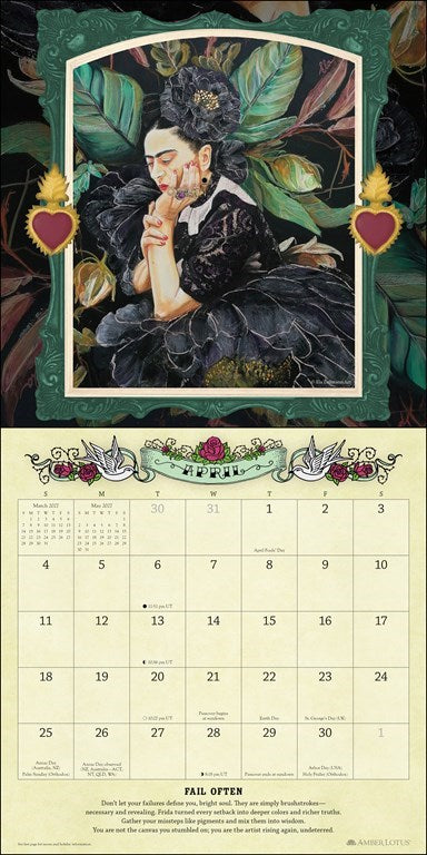 For the Love of Frida 2027 Wall Calendar