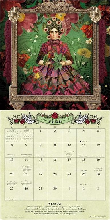 For the Love of Frida 2027 Wall Calendar
