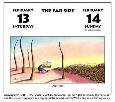 AMC The Far Side® 2027 Off-The-Wall Day-to-Day Calendar