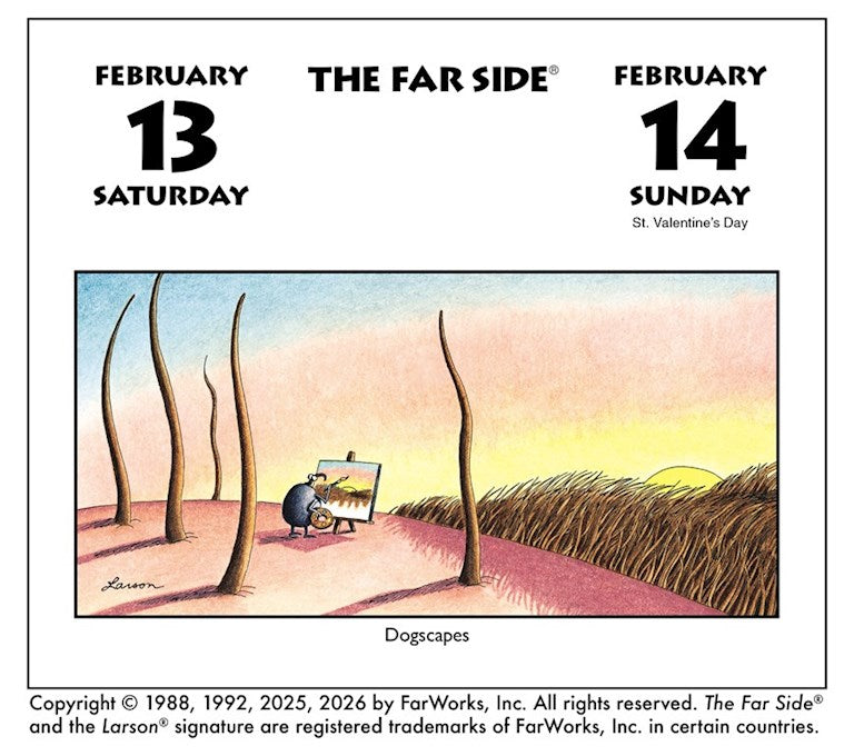 AMC The Far Side® 2027 Off-The-Wall Day-to-Day Calendar
