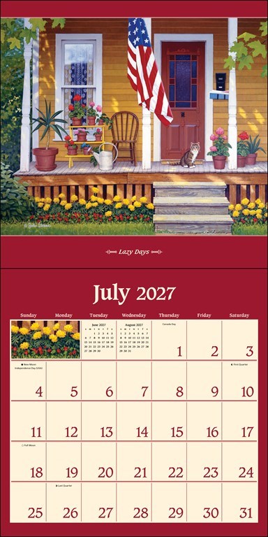 AMC John Sloane’s Country Seasons® 12 x 12 Special Collection 2027 Wall Calendar